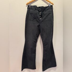 American Eagle Charcoal Corduroy Pants NWT